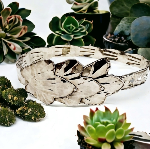 Vintage Accessories - Vintage silver metal belt from TV show